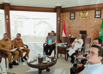 GubSu dan Bupati Bahas Infrastruktur, Ketahanan Pangan di Nias
