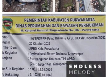 Pekerjaan Drainase oleh CV Lokakarya Sejahtera Dinilai Rapi dan Sesuai Spek