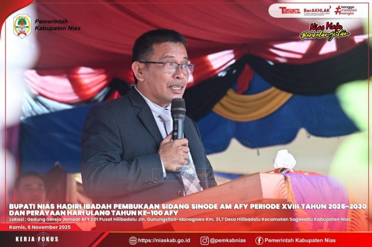 Ketua DPRD Nias: AFY Hidup Sebagai Terang Yang Membuahkan Kebaikan