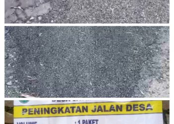 Pengaspalan Jalan Lingkungan di Kampung Tegalbuah Diduga Asal Jadi, Kualitas Pekerjaan Diragukan