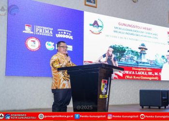 Wali Kota Gunungsitoli Menjadi Narasumber Kuliah Umum di Universitas Prima Indonesia