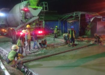 Betonisasi Jalan Raya Panongan Bikin Susah Pengguna Jalan, Warga : Penutupan Jalan Secara Total Merugikan Banyak Pihak