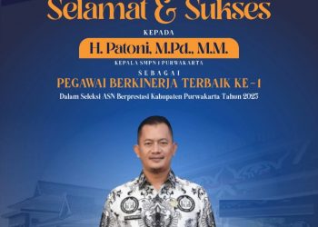 H. Patoni, M.Pd., M.M. Dinobatkan Sebagai Pegawai Berkinerja Terbaik di Kabupaten Purwakarta Tahun 2025