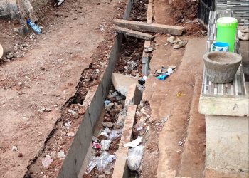 Warga Ngamuk, Proyek Pagu Kecamatan Kelapa Dua Diduga Sempat Mangkrak, U-Ditch Tak Sesuai Harapan