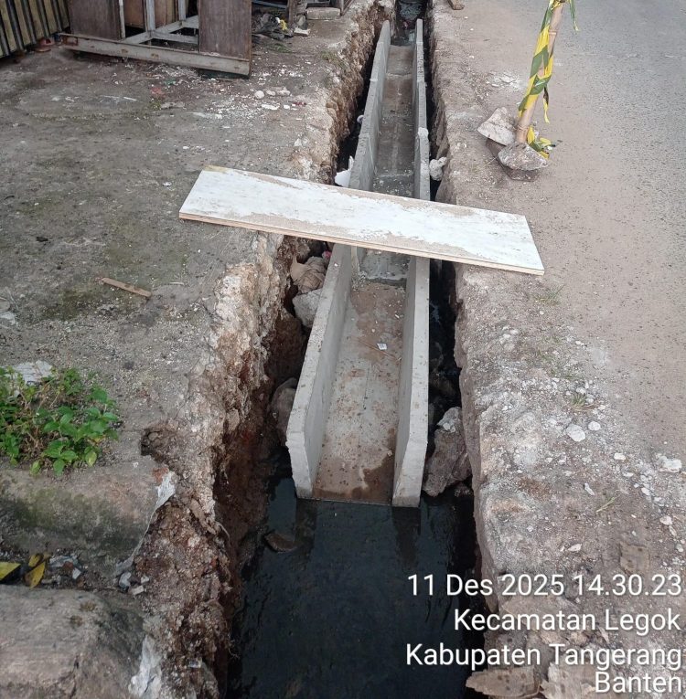 Gunakan U-Ditch Tak Ber-Merk, LipanHam Minta Kecamatan Legok Pertanyakan Sertifikasi ISO ke PT Khodijah Putri Jaya Perkasa