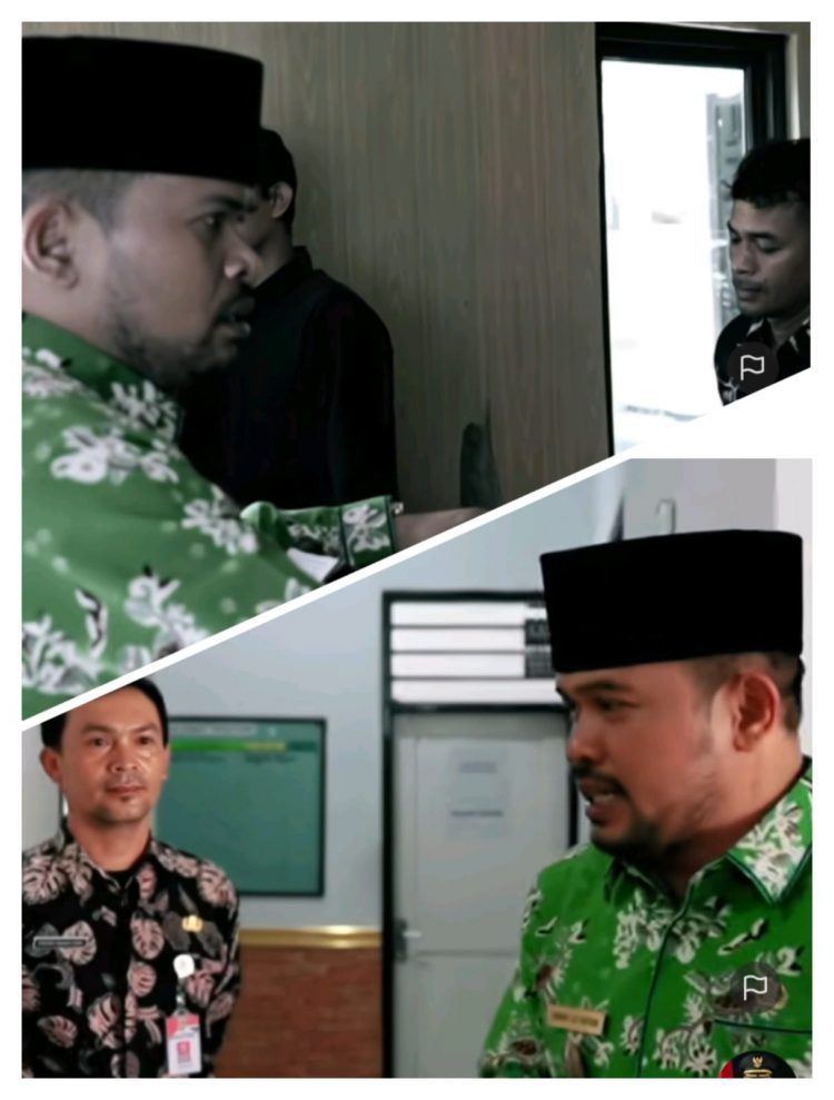 Abang “Ijo Hapidin”Geram,Rasa Tidak Dihargai Seperti Ball Bliter Saat Sidak Desa Cianting Utara