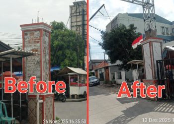 Mencengangkan, Renovasi Gapura di Kelapa Dua Menelan Dana APBD Hingga Ratusan Juta, JPK : Nggak Masuk Akal