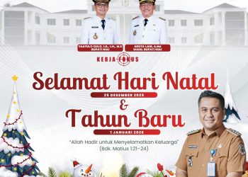 Pemerintah Kecamatan Gido Mengucapkan Selamat Natal 25 Desember 2025 & Tahun Baru 1 Januari 2026