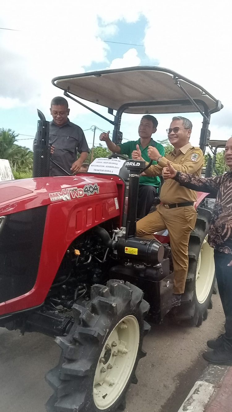 Bupati Harapkan Petani di Nias Produktif