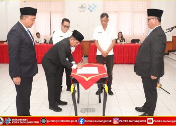 Perkuat Kinerja Pemerintahan Daerah, Wali Kota Gunungsitoli Lantik 15 Pejabat Pimpinan Tinggi Pratama