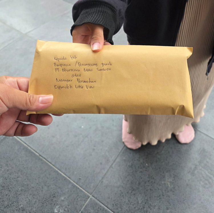 Soal Fasos Fasum dan Keamanan Konsumen, Warga Cipondoh Lake View Layangkan Surat ke Developer