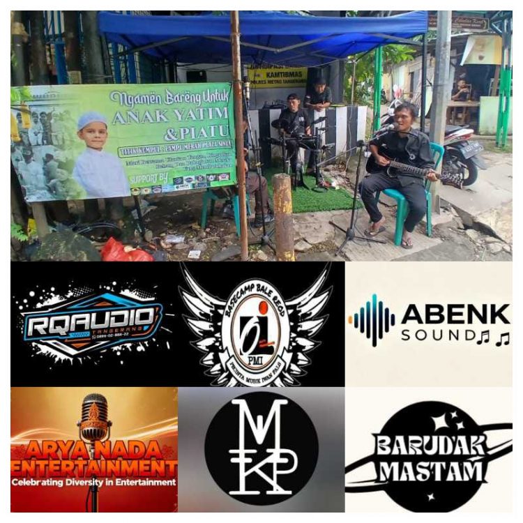 Barudak Mastam Berkolaborasi Dengan Musisi Lokal: Ngamen Bareng Untuk Anak Yatim Piatu