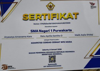 Prestasi Gemilang! Siswa SMA Negeri 1 Purwakarta Harumkan Nama Daerah di Ajang Cerdas Cermat BPK Muda