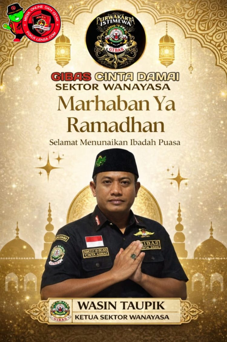 GIBAS Cinta Damai Sektor Wanayasa Sampaikan Ucapan Marhaban Ya Ramadhan