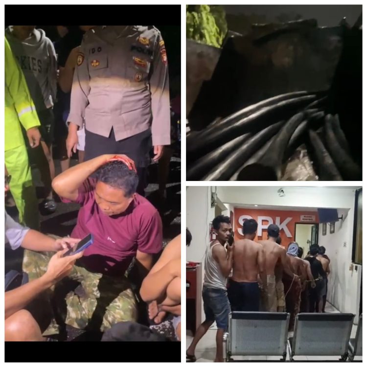 Marak Terjadi Dugaan Pencurian Kabel Tembaga, Sekelompok Orang Mencurigakan Diamankan Polisi di Tangerang