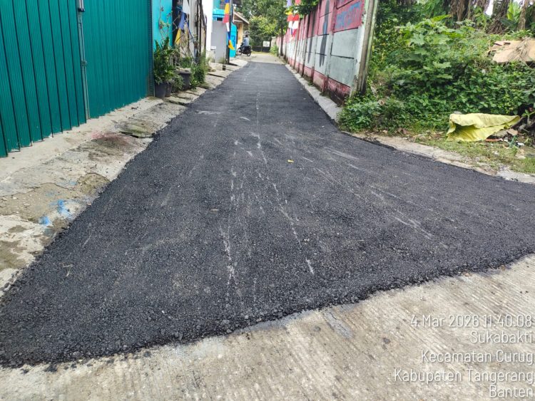 Proyek Main-Main Anggaran Bukan Main, Hotmix di Sukabakti Curug Diduga Jadi Santapan Koruptor