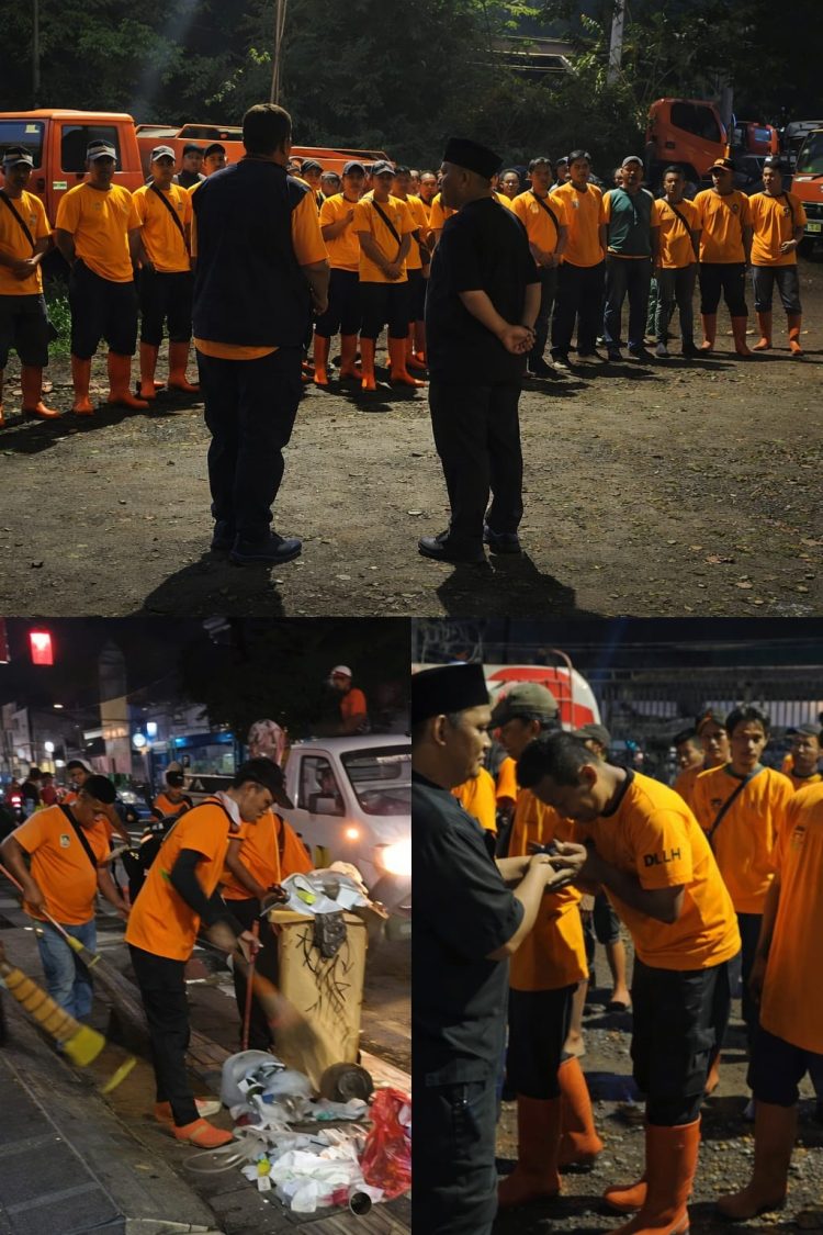 Meskipun Hanya Sebentar Berkumpul Bersama Kelaurga Profesional Kerja ditunjukan oleh Pasukan Oren DLH Purwakarta,untuk Purwakarta Tetap Bersih