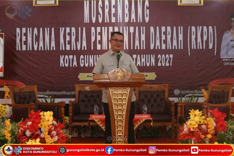 Wali Kota Gunungsitoli Buka Musrenbang RKPD 2027, Tekankan Prioritas Pembangunan Berdaya Saing