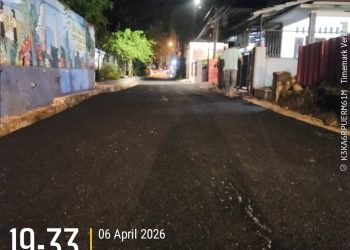 Lagi-lagi Ada Gebrakan, DPUTR Purwakarta Perbaiki Jalan di Gang Beringin, Warga Apresiasi
