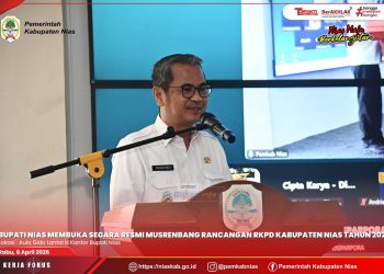 BUPATI NIAS RESMI BUKA MUSRENBANG RANCANGAN RKPD KABUPATEN NIAS TAHUN 2027