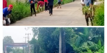 Jumat Sehat dan Bersih di Desa Daru, Sinergi Warga, Aparatur, dan Kecamatan Jambe Wujudkan Lingkungan Asri