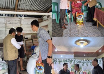 Ketua DPRD Nias Kunjungi Korban Kebakaran di Hiliweto Gido