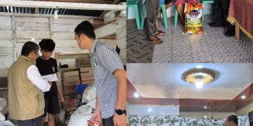 Ketua DPRD Nias Kunjungi Korban Kebakaran di Hiliweto Gido