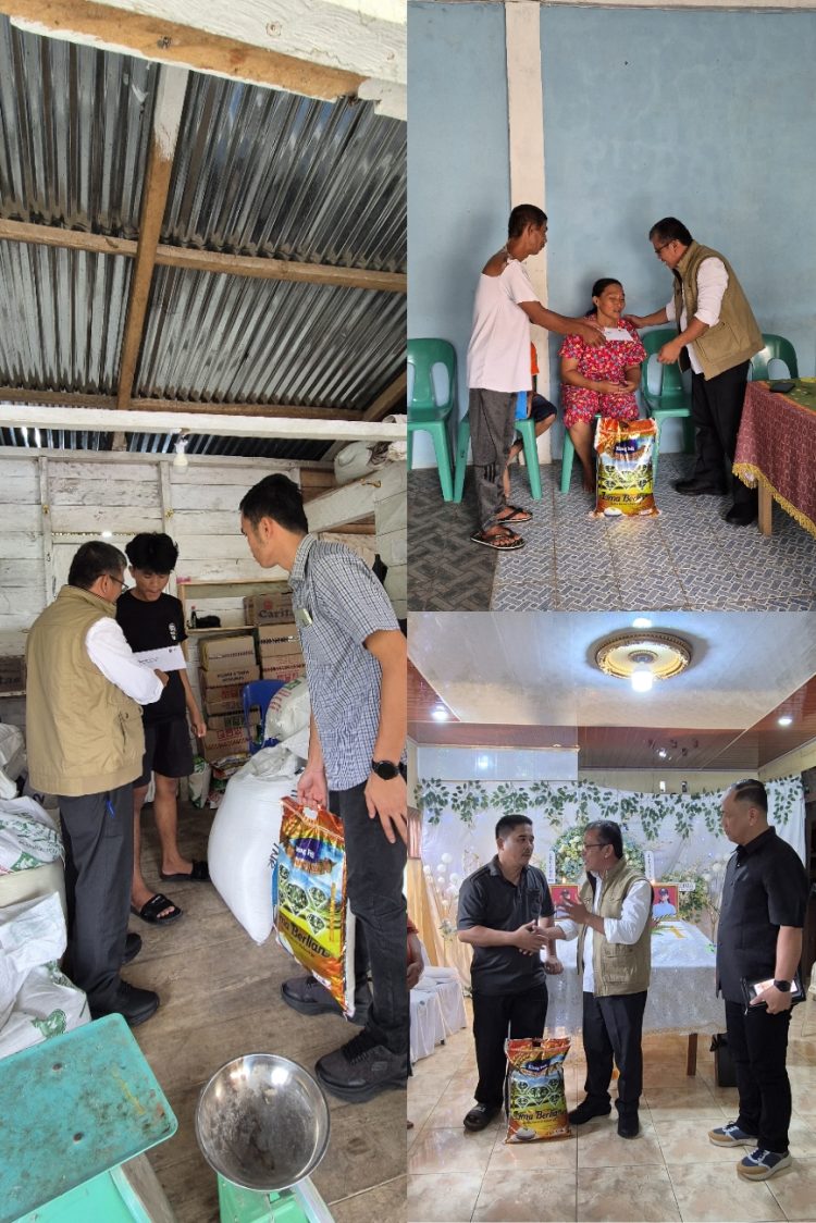 Ketua DPRD Nias Kunjungi Korban Kebakaran di Hiliweto Gido