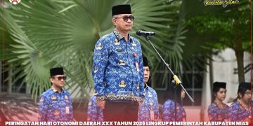 PEMKAB NIAS GELAR UPACARA PERINGATAN HARI OTONOMI DAERAH XXX TAHUN 2026