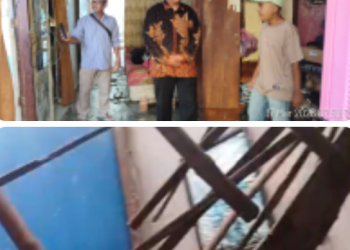 Atap Rumah Ambruk di Curug Kulon, Korban Masih Mengungsi Tanpa Kepastian Bantuan