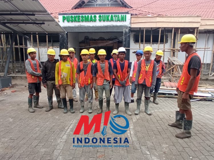 Progres Pembangunan Puskesmas Sukatani Dimulai, Keselamatan Kerja Jadi Prioritas Utama