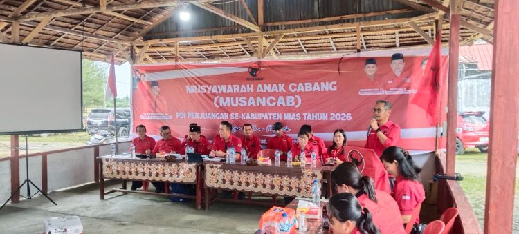 PAC PDI Perjuangan se-Kabupaten Nias Komitmen Kibarkan Bendera Partai Hingga ke Pelosok