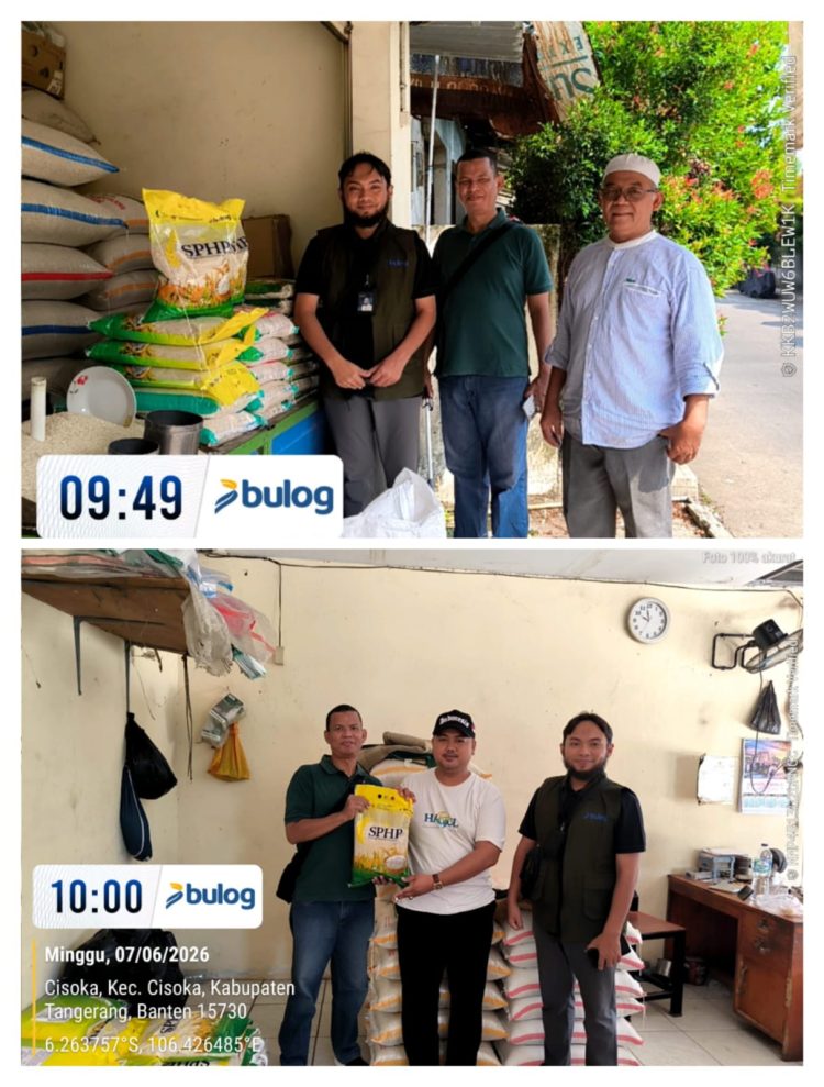 BULOG Tangerang Perkuat Stabilisasi Pangan, Harga Beras dan Minyak Tetap Terkendali