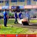 UPTD Damkar Kota Gunungsitoli Berikan Edukasi dan Simulasi Pemadaman Api Ringan di SMA Negeri 1 Gunungsitoli