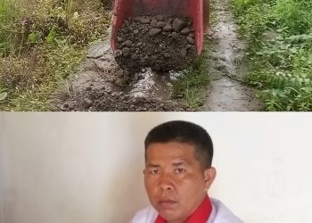 BUPATI NIAS SAMBUT KEDATANGAN MENTERI PENDIDIKAN DASAR DAN MENENGAH REPUBLIK INDONESIA DI BANDARA BINAKA GUNUNGSITOLI