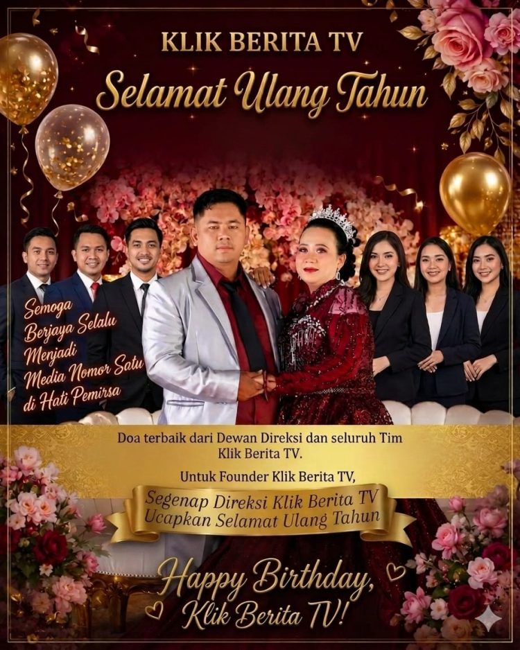 Birthday Foundernya, Segenap Direksi KlikBeritaTV Sampaikan Ucapan Selamat & Sukses