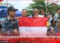BUPATI NIAS AJAK MASYARAKAT SEMARAKKAN HUT RI KE-81 MELALUI PEMBAGIAN BENDERA MERAH PUTIH DI PEKAN HILIWETO GIDO