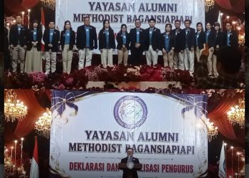 Alumni Methodist Bagansiapiapi Bersatu, Freddy Wei Siap Bawa YAMB Lebih Maju dan Berdampak