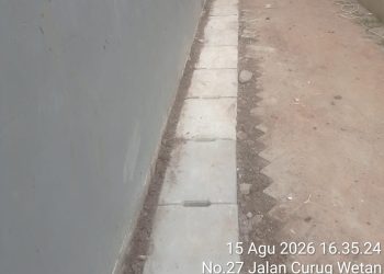 Proyek di Curug Wetan Diduga Gunakan U-Ditch Abal-Abal, LipanHam Minta Camat Curug Desak Kontraktor Ganti Material Ber-Merk