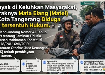 Matel Diduga Bebas Berkeliaran di Kota Tangerang, Polres Metro Tangerang Kota ke Mana?