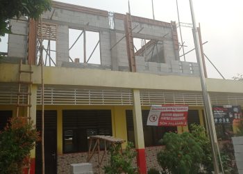 Pembangunan RKB SDN Palasari 3 Diduga Gunakan Besi Banci, Kadis Pendidikan Kabupaten Tangerang Terkesan Bungkam
