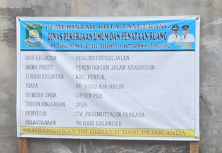 Pengawas PUPR Kota Tangerang Diduga Dapat Gratifikasi, Nomor Wartawan Diblokir, LipanHam : Tak Pantas Jadi Pejabat Publik