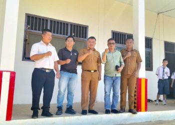Revitalisasi di SMPN 3 Ma’u Selesai Tepat Waktu, Kasek Soniaman Harefa Berharap Revitalisasi Berlanjut