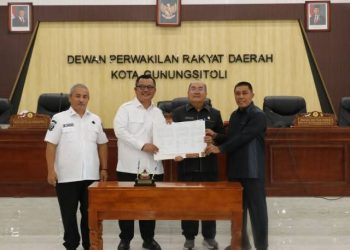 DPRD Kota Gunungsitoli Gelar Rapat Paripurna Penandatanganan Nota Kesepakatan KUA dan PPAS P-APBD TA 2026
