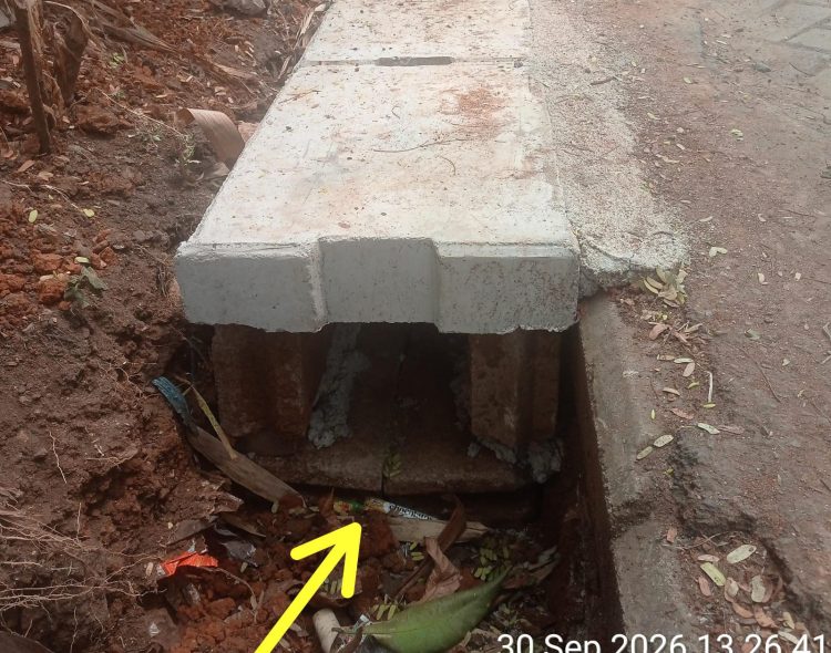 Proyek U-ditch di Kampung Cicayur Meterialnya Diduga Sebagian Patah, LipanHam Minta Dibongkar dan Diganti