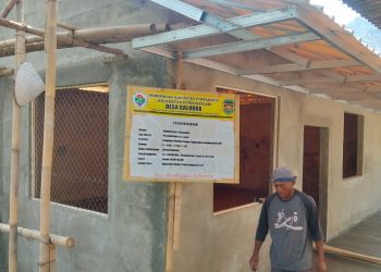 Pembangunan Lumbung Desa, Petani Kini Punya Tempat Penyimpanan Hasil Panen