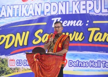 BUPATI NIAS SELATAN HADIRI PELANTIKAN PENGURUS PERKUMPULAN DOKTOR NIAS INDONESIA SE-KEPULAUAN NIAS