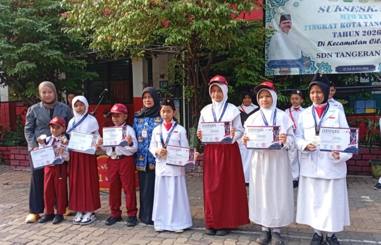 Di Ikuti 13 Negara, 7 Calon Atlet Taekwondo GTI SDN 14 Tangerang Kota Sabet Mendali di Kejuaraan Internasional