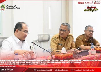 Bupati Nias Sambut Kunjungan Tim Pengarah Satgas PRR