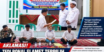 Selamt Kepada Tedi Ronal Slamet Terpilih Secara Aklamasi Pimpin DPD MIOI Purwakarta Periode 2026–2030